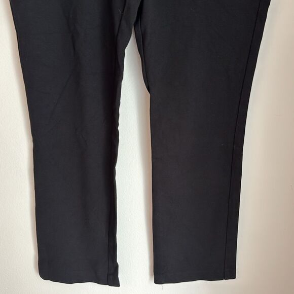 NYDJ Women’s black straight leg work dress pants stretch and comfortable size 12 - Picture 3 of 12